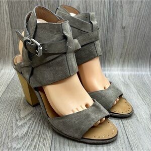 CV Signature Suede Strap Heels
